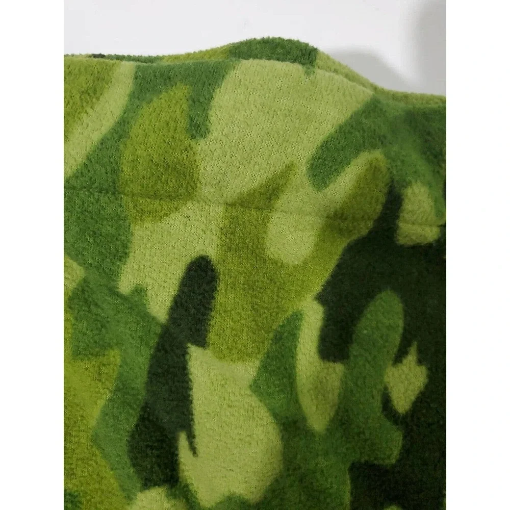 Child's Twin Size Camo Flannel Fleece Fitted Flat Blankets/Sheets Only